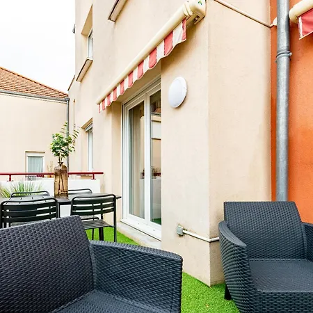 Le Terracotta Cosy Avec Terrasse, Parking Prive Et Confort Ete Dijon